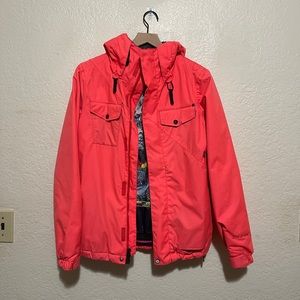 Pink Volcom snow jacket
